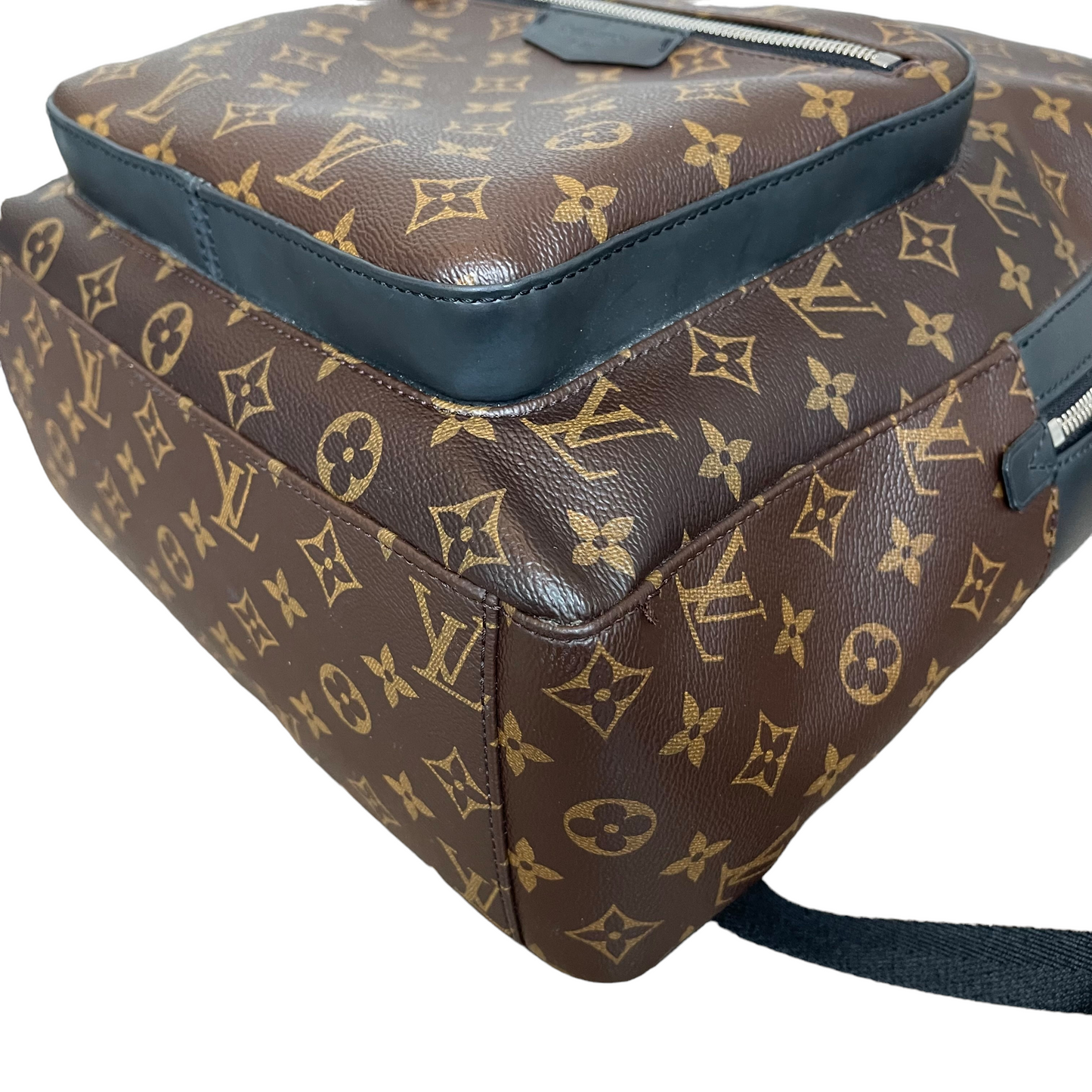 Louis-Vuitton Josh Damier Monogram Backpack Brown SHW