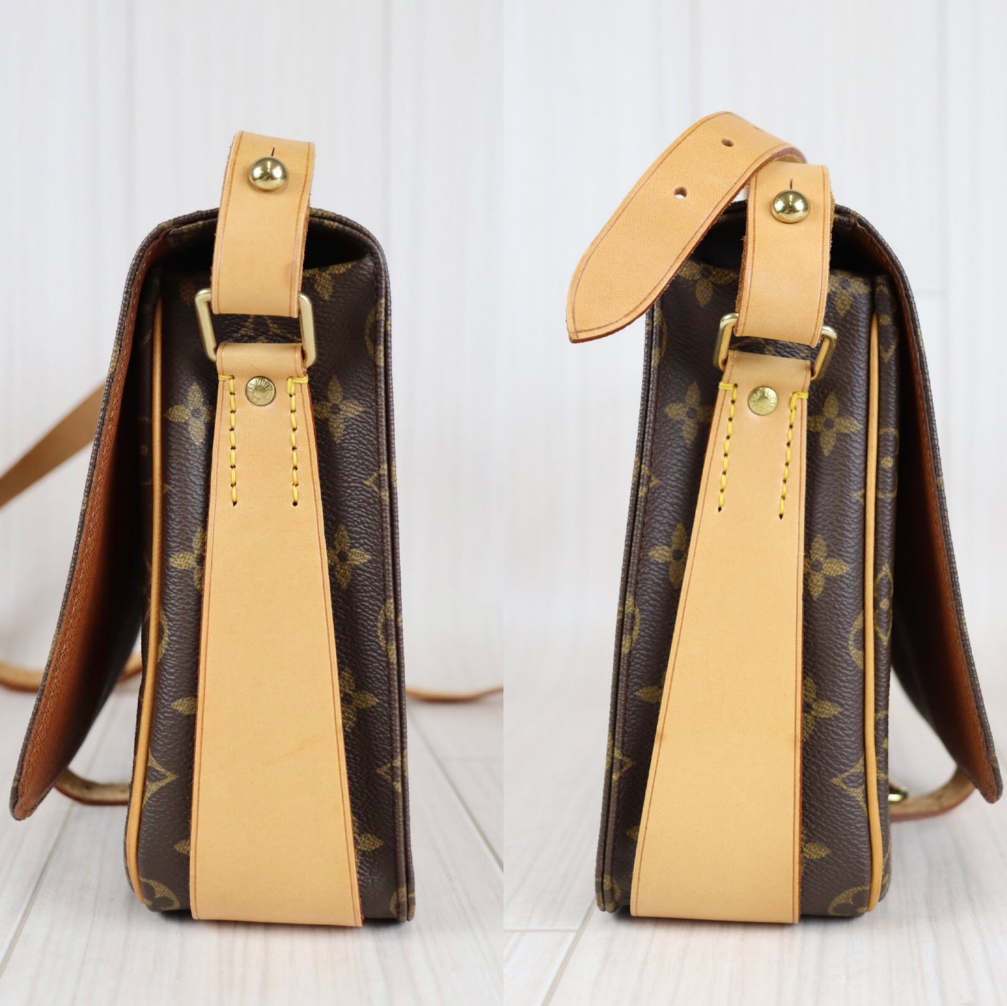Rank AB｜ LV Vintage Monogram Cult Ciel Shouldbag GM ｜090103