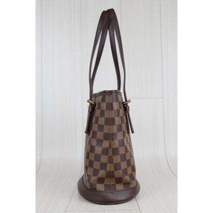 Rank A ｜ LV Damier Petit Bucket PM Tote Bag ｜072013