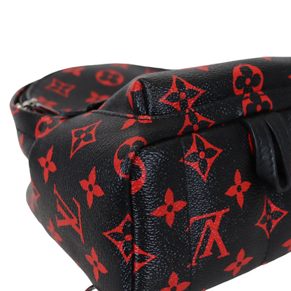 Louis-Vuitton Mini Palm Springs Infrarouge Canvas GHW