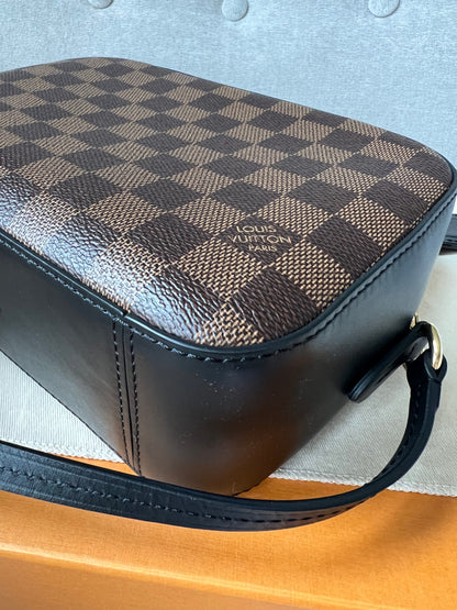 Louis Vuitton Santa Monica Damier Ebene and Black