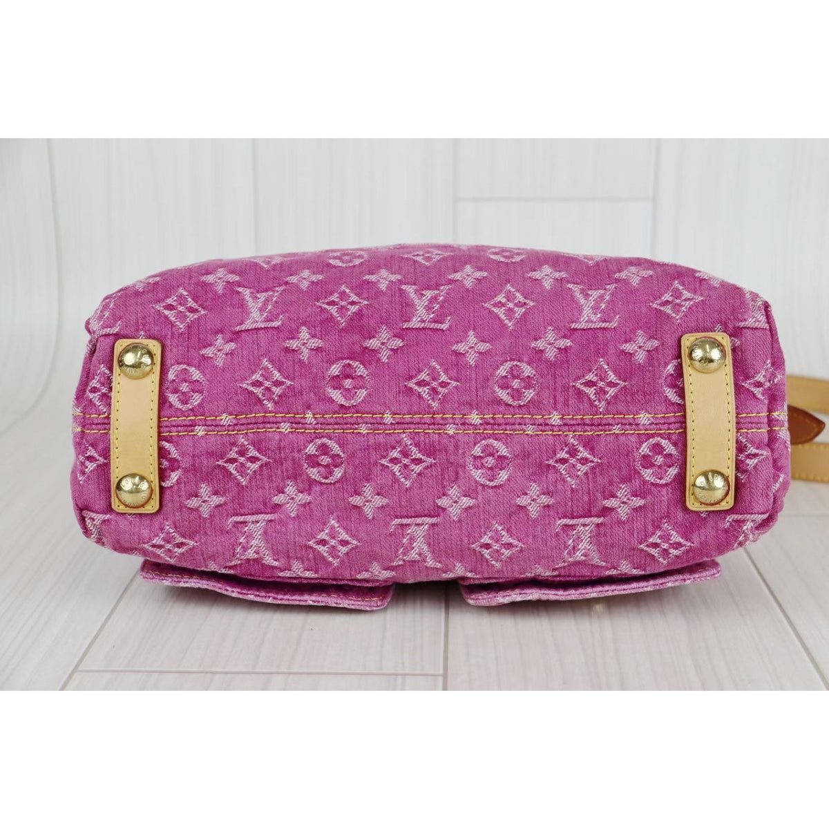Rank A｜ LV Monogram Denim Buggy PM Shoulder Bag ｜081003