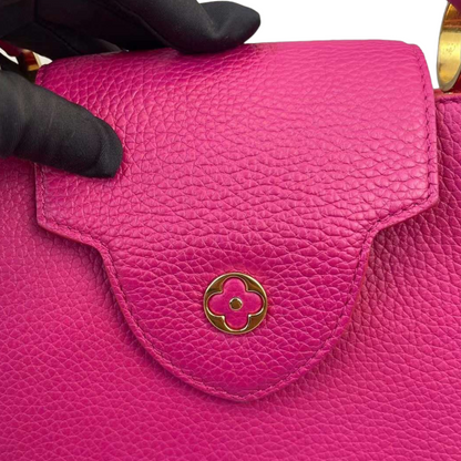Louis-Vuitton Capucines BB Pink Taurillon GHW