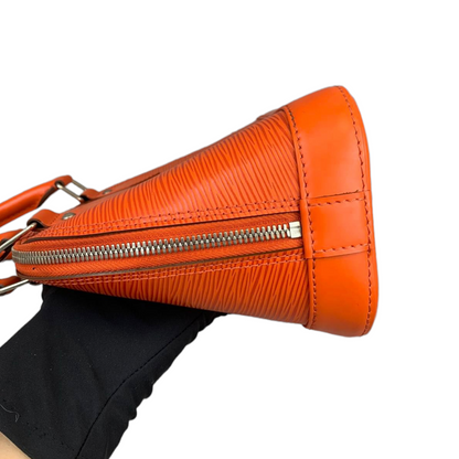 Louis-Vuitton Alma BB Epi Orange SHW