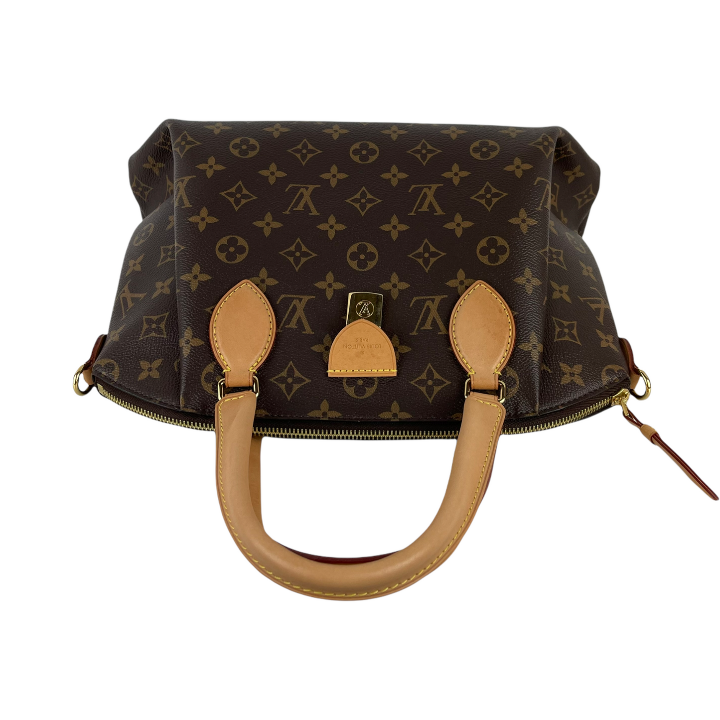 Louis-Vuitton Monogram Rivoli MM Canvas Brown GHW