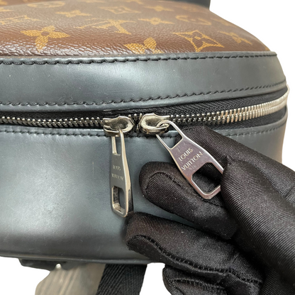 Louis-Vuitton Josh Damier Monogram Backpack Brown SHW