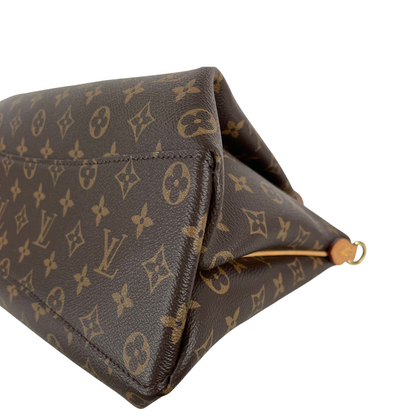 Louis-Vuitton Monogram Rivoli MM Canvas Brown GHW