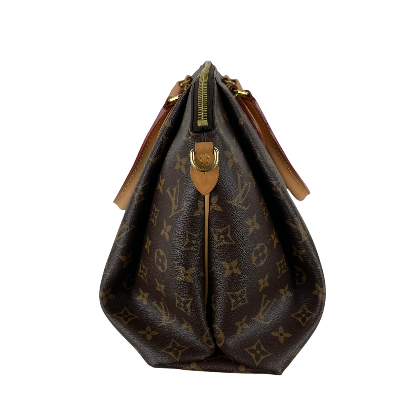 Louis-Vuitton Monogram Rivoli MM Canvas Brown GHW