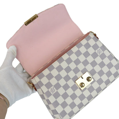 Louis-Vuitton Croisette Damier Azure GHW