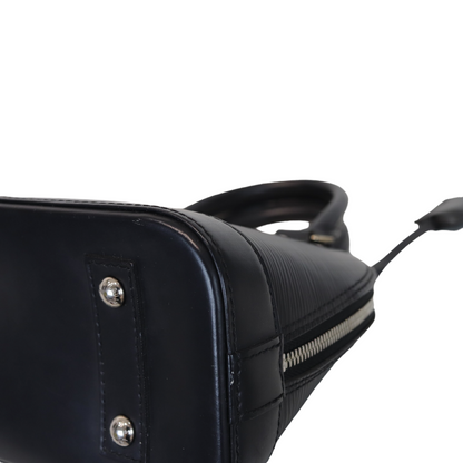 Louis-Vuitton Alma BB Black Epi SHW