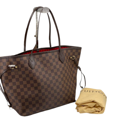 Louis-Vuitton Neverfull MM Ebene Damier GHW
