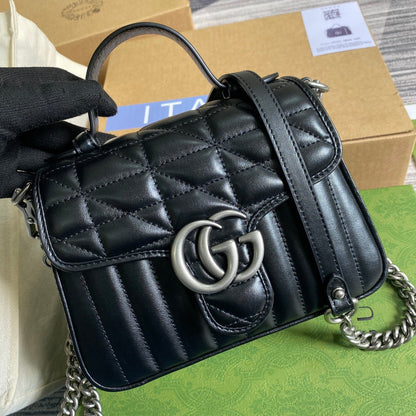 Gucci Marmont Mini Top Handle Bag