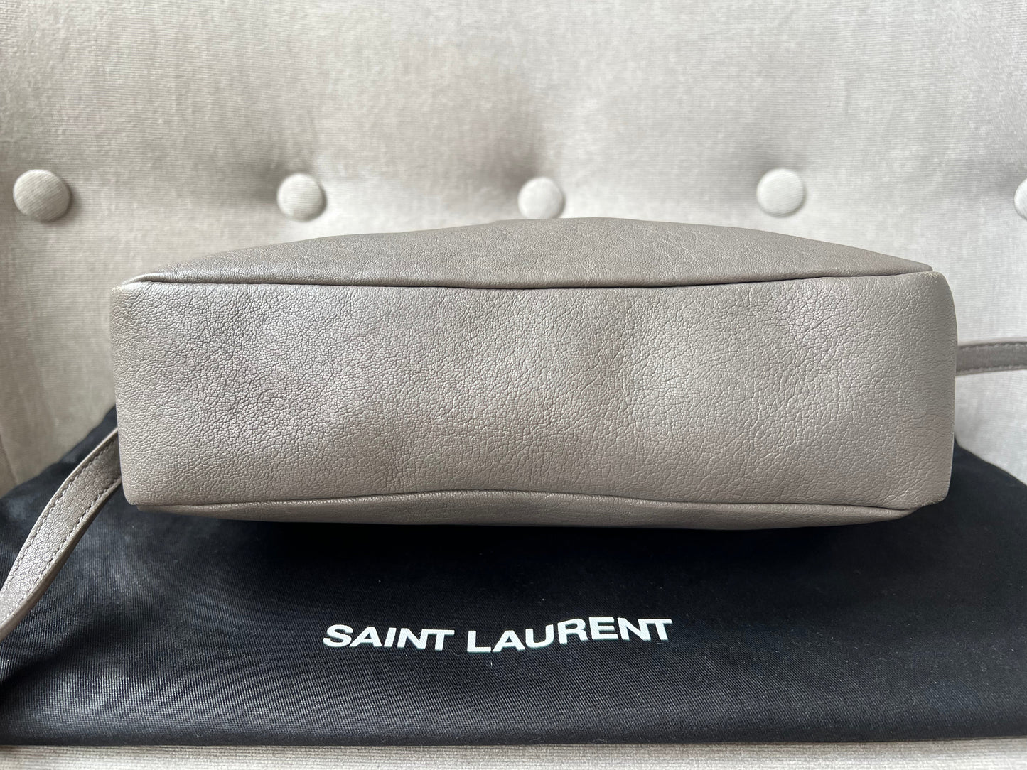 Yves Saint Laurent (YSL) Grey Camera Bag