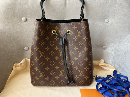 Louis Vuitton Neo Noe Monogram and Black (RRP £1,450)