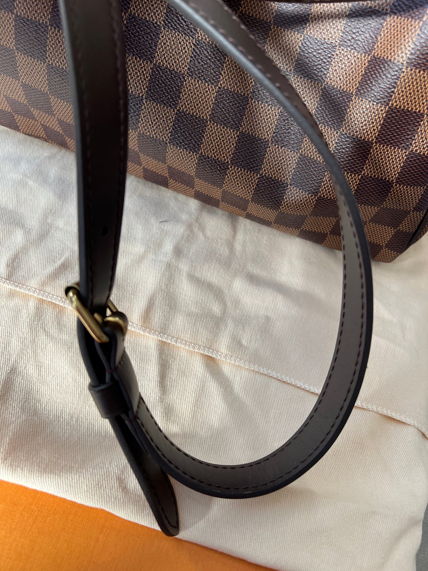 Louis Vuitton Speedy Bandouliere 30 Damier Ebene (RRP £1470)