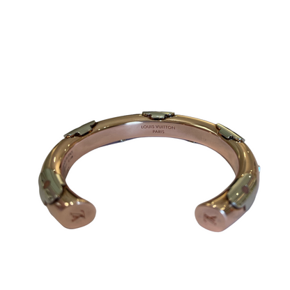 Louis-Vuitton Daily Monogram Bracelet GHW PHW