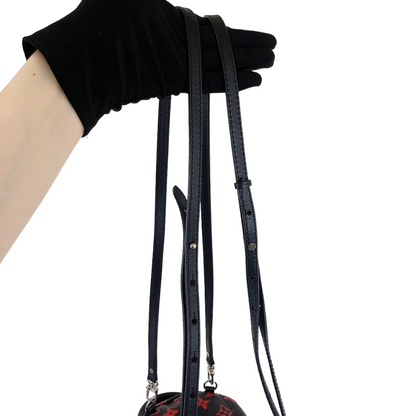 Louis-Vuitton Mini Palm Springs Infrarouge Canvas GHW
