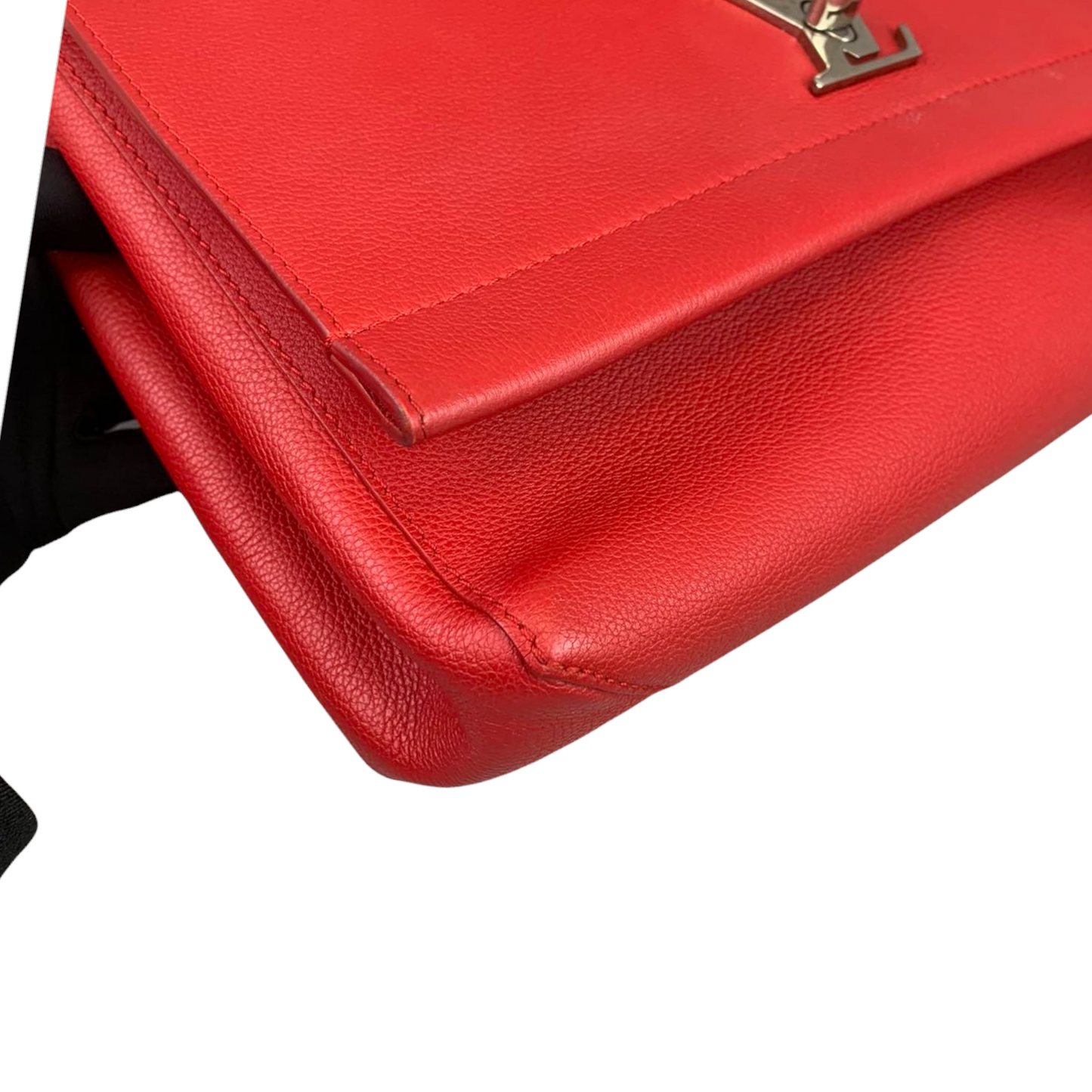 Louis-Vuitton Lockme ll Leather Red SHW