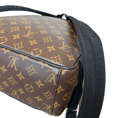 Louis-Vuitton Josh Damier Monogram Backpack Brown SHW