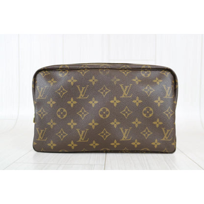Rank A ｜ LV Truth Toilet 28 Monogram Makeup Pouch｜030805