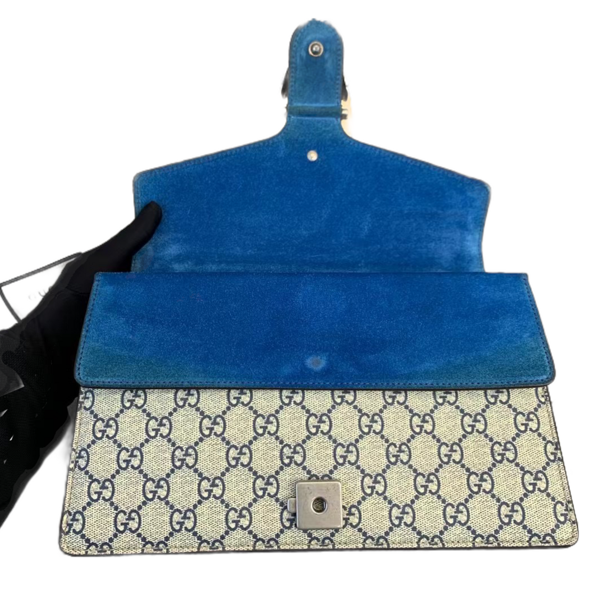 Gucci Dionysus GG Blooms Small Blue RHW