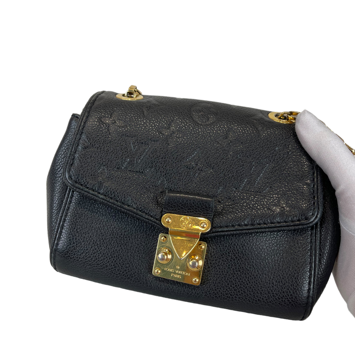 Louis-Vuitton Saint Germain BB Empreinte Black GHW
