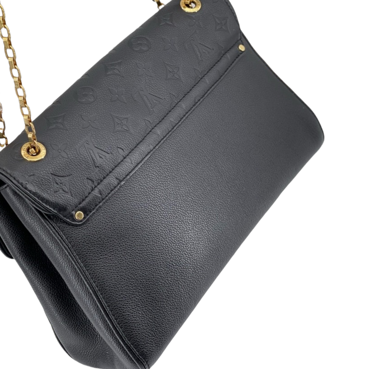 Louis-Vuitton Saint Germain MM Empreinte Black GHW