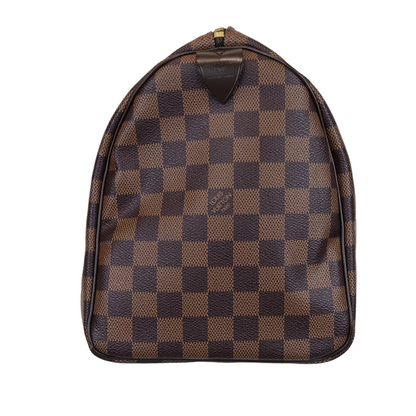 Louis-Vuitton Damier Ebene Speedy 30 Brown GHW