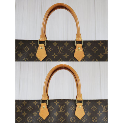 Rank A ｜ LV Monogram Sac Plat Tote Bag ｜ 061302