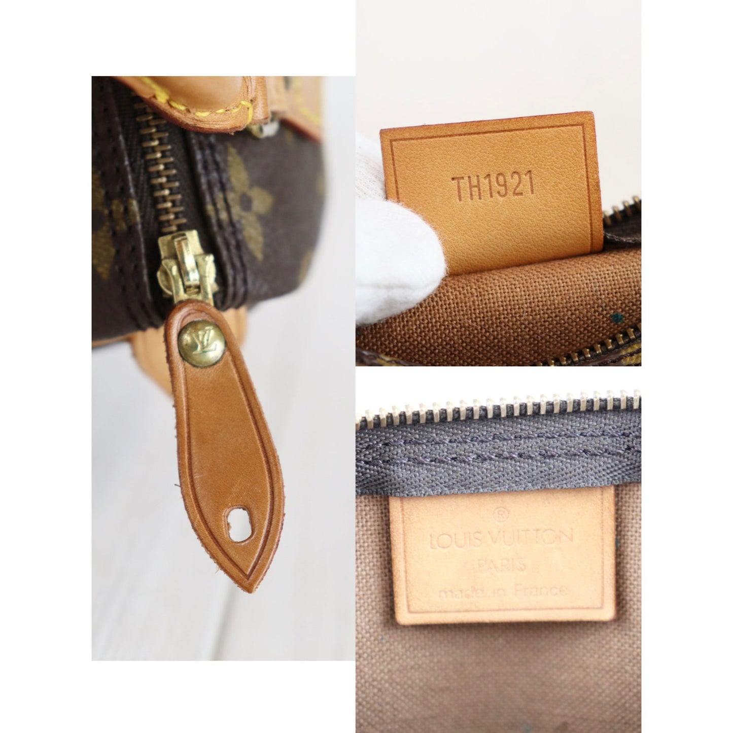 Rank AB ｜ LV Monogram Mini Speedy Handbag ｜ 073009