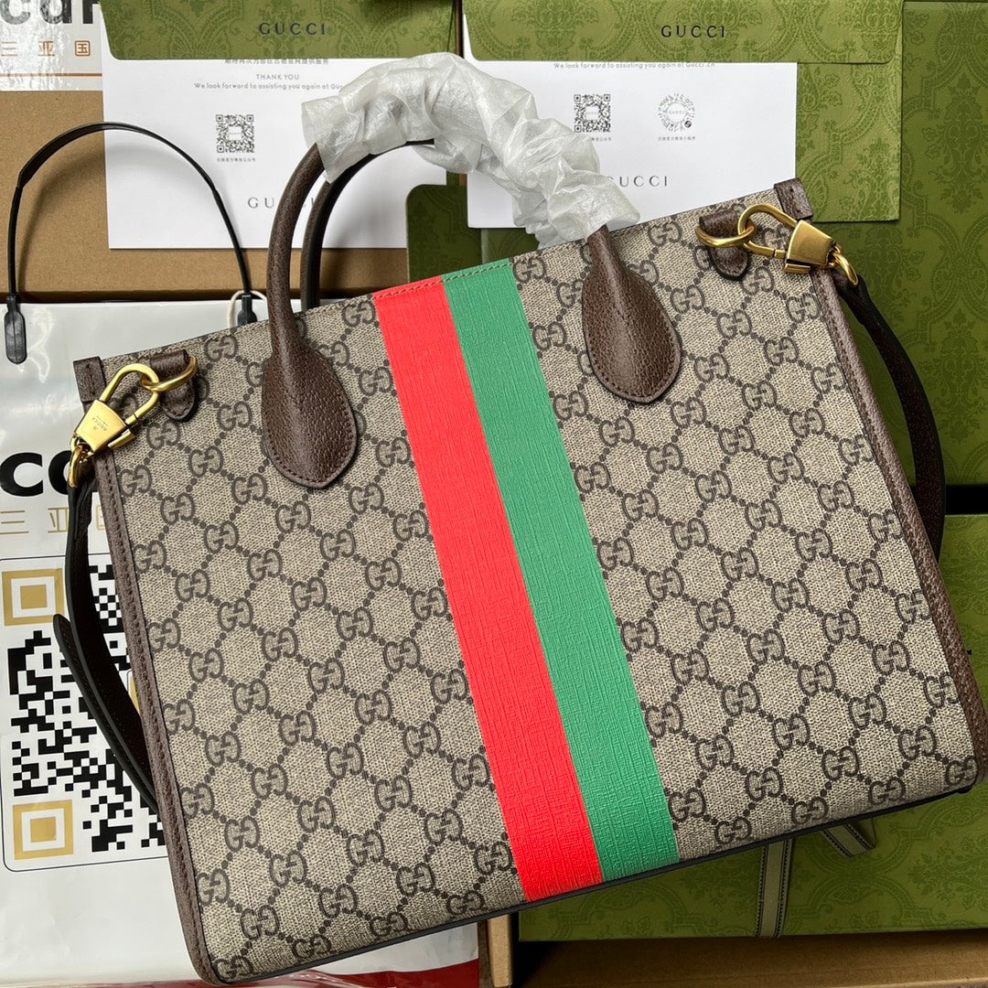 Gucci Tiger GG Medium Tote Bag