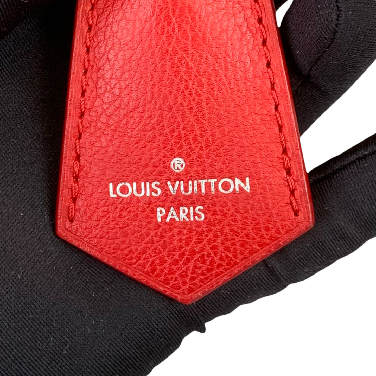 Louis-Vuitton Lockme ll Leather Red SHW