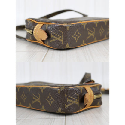 Rank AB｜LV Monogram Pochette Marley Bandolier Shoulder Bag｜040402