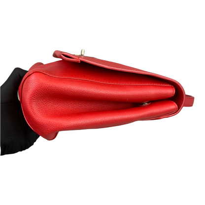 Louis-Vuitton Lockme ll Leather Red SHW
