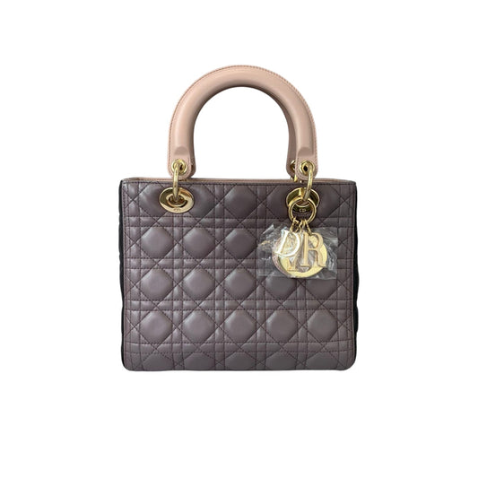 Lady Dior Medium Three Tone Colors GHW