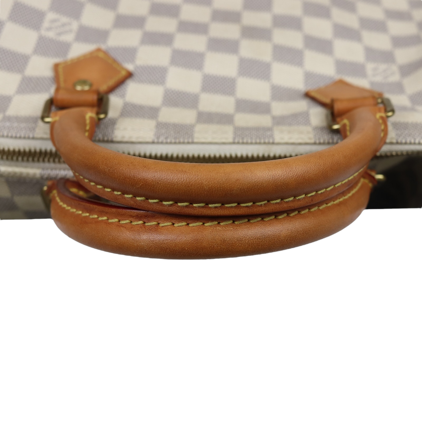 Louis-Vuitton Monogram Speedy Bandouliere 30 Damier Azure