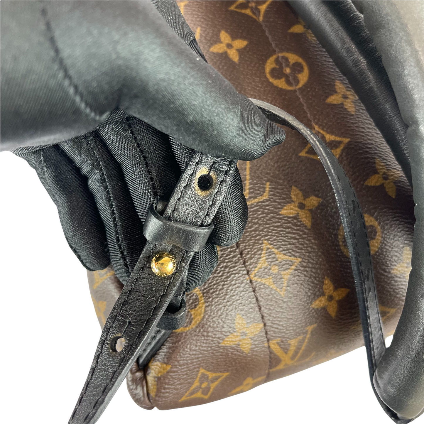 Louis-Vuitton Palm Springs PM Monogram Brown GHW