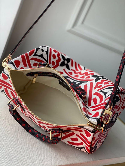 Louis Vuitton Crafty Speedy Bandoulière 25