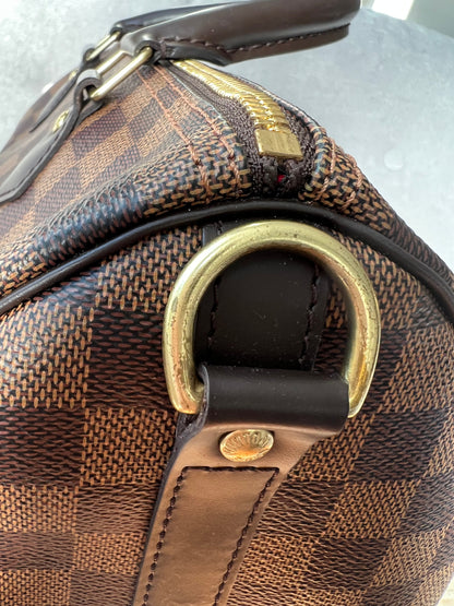 Louis Vuitton Speedy Bandouliere 30 Damier Ebene (RRP £1470)