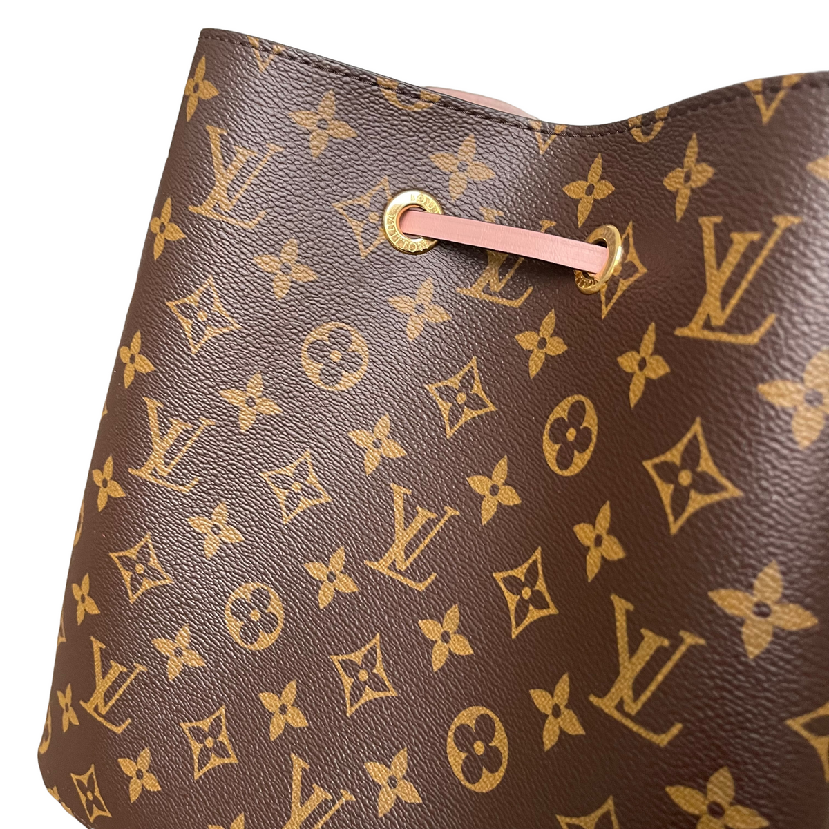 Louis-Vuitton Monogram NeoNoe MM Pink Interior GHW
