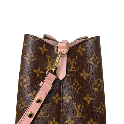 Louis-Vuitton Monogram NeoNoe MM Pink Interior GHW