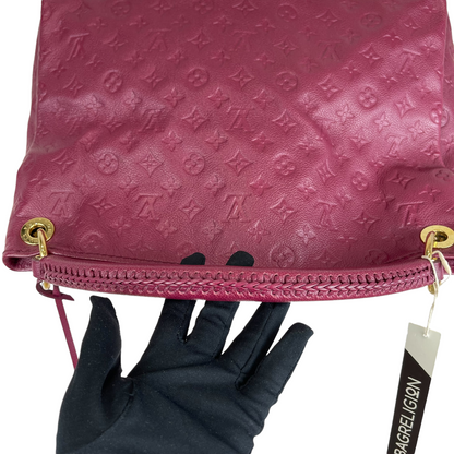 Louis-Vuitton Artsy MM Empreinte Burgundy GHW
