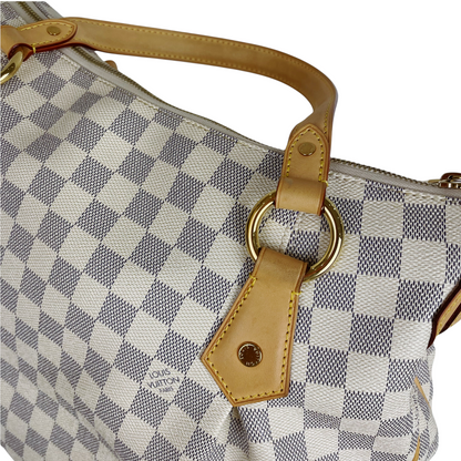 Louis-Vuitton Evora MM Damier Azur