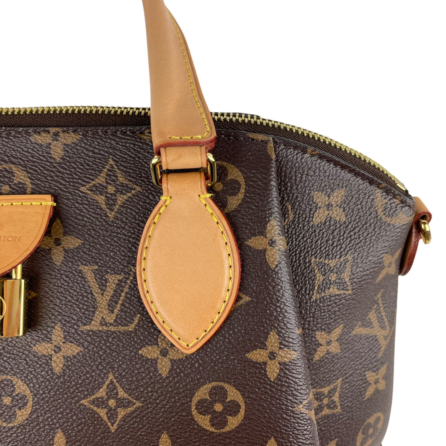Louis-Vuitton Monogram Rivoli MM Canvas Brown GHW