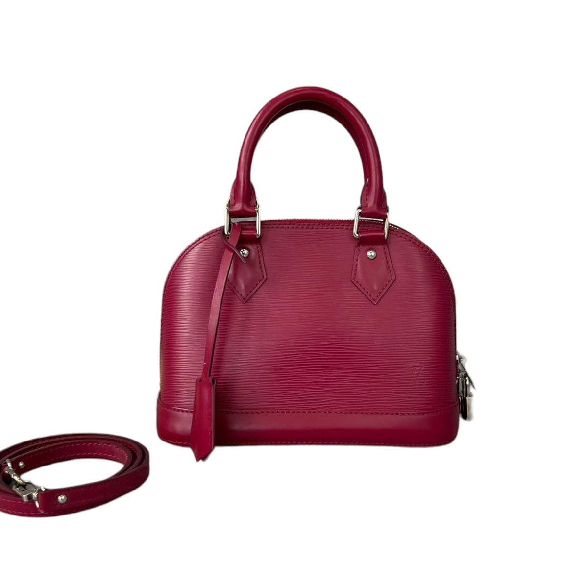 Louis-Vuitton Alma BB Epi Leather Pink SHW