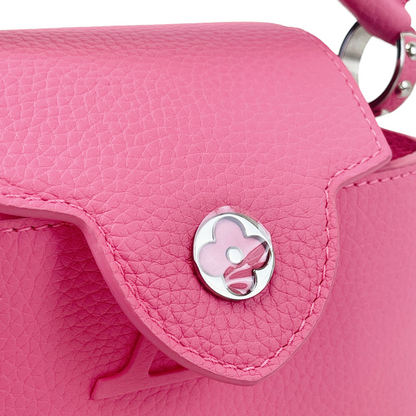 Louis-Vuitton Mini Capucines Pink SHW