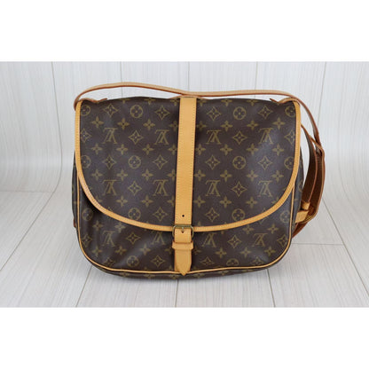 Rank A ｜ LV Monogram Saumur 35 Shoulder Bag｜081911