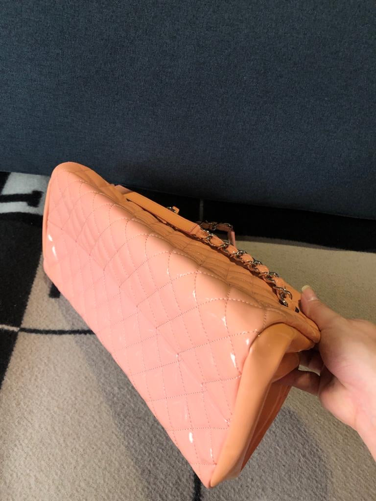 Patent Mademoiselle bowling bag