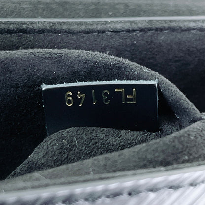 Louis-Vuitton Twist Epi Leather MM Black GHW