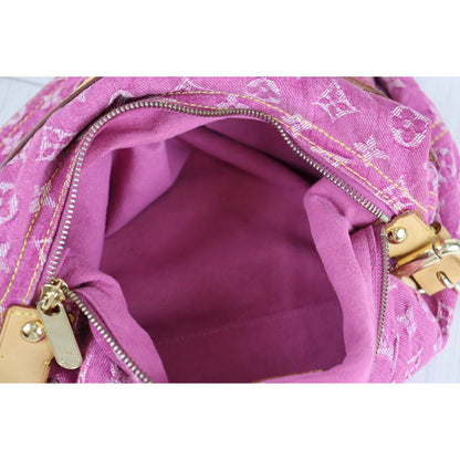 Rank A｜ LV Monogram Denim Buggy PM Shoulder Bag ｜081003